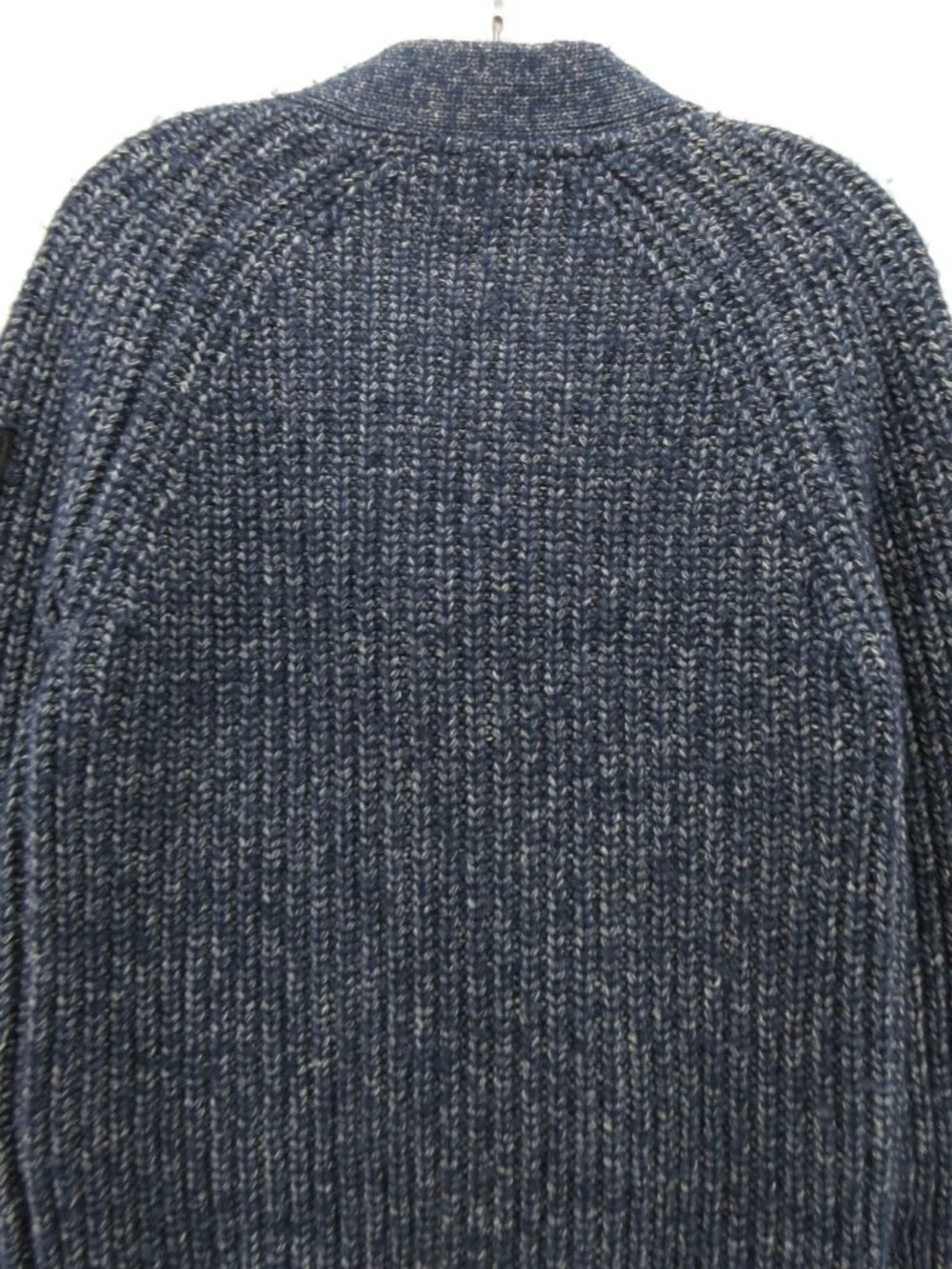 G Star Raw Sweater Small Wool Blend Cardigan Ribbed Chunky Heavy Thick